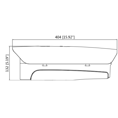 DAHUA PFH610V-H-POE- Housing para Exterior Antivandalico/ Compatible con Camaras Profesionales/ 14 pulgadas/IP67/ IK10/ PoE+/ Requiere soporte: PFA162/
