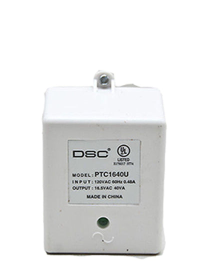DSC PTC1640U - Transformador 16VCA / 40VA   Fusible Interno para paneles y módulos de NEO  Power Series y Maxsys