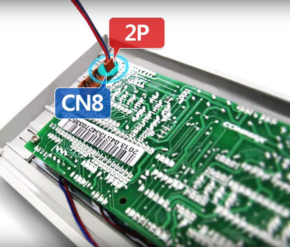 COMMAX ES420 - Botón de emergencia con cadena para sistema de llamado de enfermería / Uso en regaderas  con protección contra agua / Conexión con JNS4CS a 2 hilos / Activa luz de corredor
