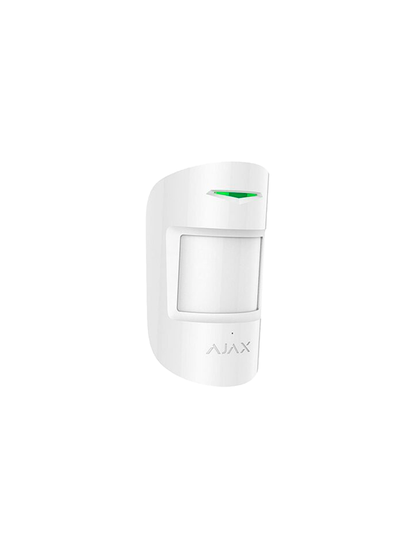 AJAX CombiProtectW - Detector inalámbrico combinado de rotura de cristal y movimiento. Color Blanco (28267.06.WH3)