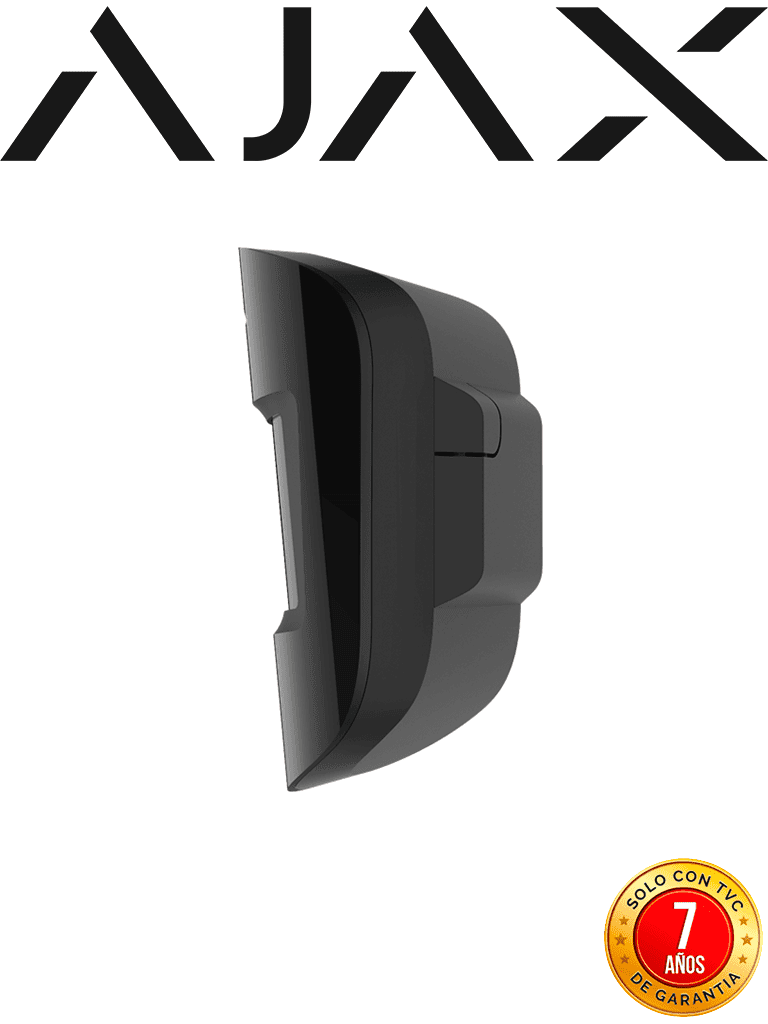 AJAX MotionProtect PlusB - Detector de movimiento inalámbrico Microondas e Infrarrojo. Color Negro  (28303.02.BL3)