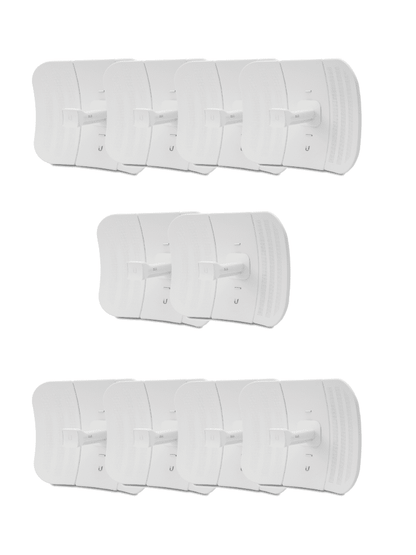 Kit de 10 UBIQUITI LiteBeam M5 LBE-M5-23 - Radio (CPE) airMAX M5/ 5 GHz (5150 - 5875 MHz)/ Antena Integrada de 23 dBi