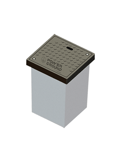 PARRES RSPG30X30X30 Registro polimérico serie POWER GROUND 30X30X30 / SOBREPEDIDO/