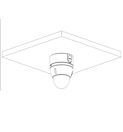 DAHUA IPC-HDBW2441E-S - Camara IP Domo Antivandalica de 4 Megapixeles con WizSense  ángulo de visión 102°  IR de 30 m  SMD Plus  micrófono  PoE  ranura MicroSD  IP67  IK10  WDR 120 dB  H.265+. Ideal para seguridad.