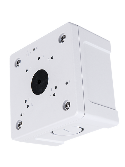 VIVOTEK AM-71C_V02 - Caja de conexiones de exterior para cámaras domo y bullet  IP66  color blanco  fabricada en aleación de aluminio