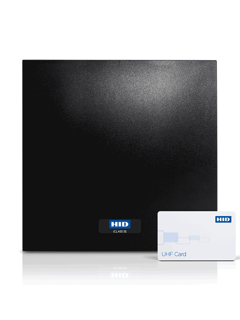 HID U90 - Lector de largo alcance UHF / Lectura hasta 5 metros / Configuración por WEB / Frecuencia 902 a 928  Mhz / Conexión Wiegand a panel de control de acceso