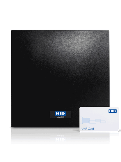 HID U90 - Lector de largo alcance UHF / Lectura hasta 5 metros / Configuración por WEB / Frecuencia 902 a 928  Mhz / Conexión Wiegand a panel de control de acceso