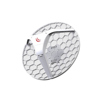 (LHG 2) Cliente en 2.4 GHz (2412 - 2485 MHz)  Antena Integrada 18 dBi  Hasta 316 mW de Potencia