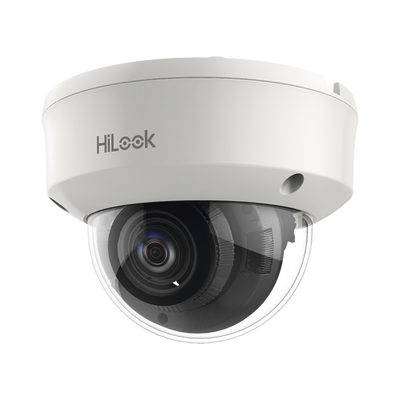 Domo TURBOHD 2 Megapixel (1080p) / Lente Mot. 2.7 - 13.5 mm / 70 mts IR EXIR / IP66 / IK10 / TVI-AHD-CVI-CVBS / Ultra Baja Iluminación / WDR 120 dB