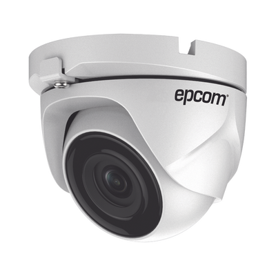 Eyeball TURBOHD 1 Megapixel (720p) / METALICA / Gran Angular 92° / Lente 2.8 mm / IR Inteligente 20 mts / Exterior IP66 / TVI-AHD-CVI-CVBS / dWDR