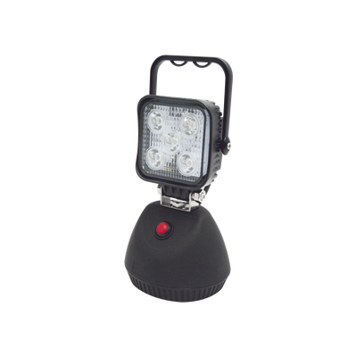 Lámpara de trabajo de mano  con batería recargable y montaje magnético  IP67