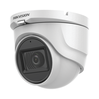 AUDIO POR COAXITRON / Domo TurboHD 2 Megapixel (1080p) / Gran Angular 106° / Lente 2.8 mm / 30 mts IR EXIR / Exterior IP67 / 4 Tecnologías / dWDR