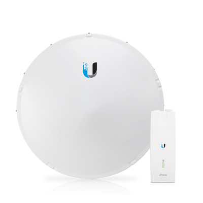 Radio de Backhaul de alta capacidad hasta 1.2 Gbps  banda licenciada 11 GHz (10.7-11.7 GHz)  Incluye antena AF-11G35 y un duplexer banda baja AF-11-DUP-L