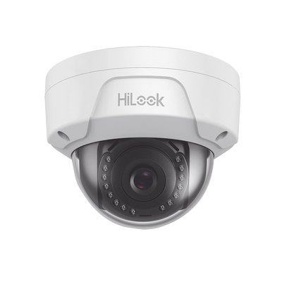 HiLook Series / Domo IP 2 Megapixel / 30 mts IR / Exterior IP67 / IK10 / dWDR / PoE / Lente 2.8 mm / Onvif