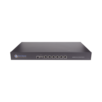 Hotspot para la venta de códigos de Internet  Throughput 400 Mbps  balanceo de carga  configuración mediante WIZARD  Multi-WAN