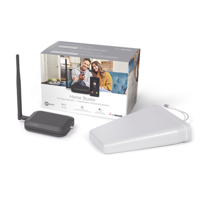 KIT de Amplificador de Señal Celular Home Studio/ Datos 2G  3G  4G / Llamadas / Mejora la señal para cubrir 60 m² como una habitación  casa pequeña o departamento.