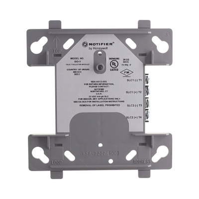 Módulo Aislador de Lazo SLC / Tecnología FlashScan® de NOTIFIER