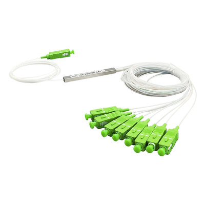Splitter (Divisor Óptico) tipo PLC  1x8  conectores SC/APC