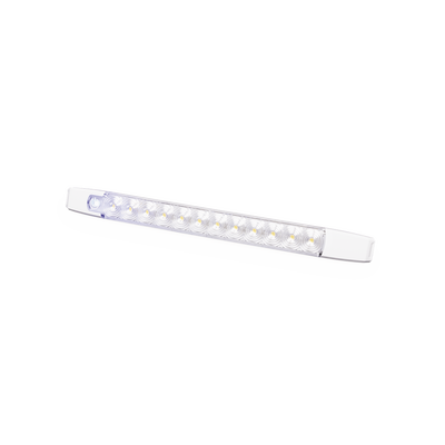 Luz Auxiliar LED Rectangular  12 LED  12-24 Vcc   360 lúmenes