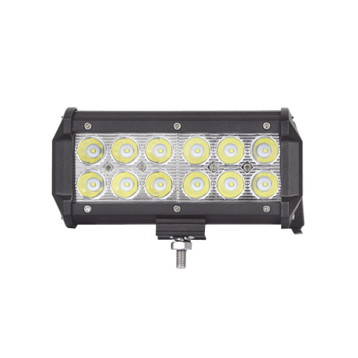Barra de Luz de 12 LED  1500 Lúmenes  18 watts  10-30 Vcc  IP67  6.5 pulgadas