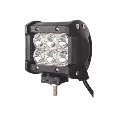 Luz de Trabajo de 6 LED  1500 Lúmenes  9 Watts  10-30 Vcc  IP67  4 pulgadas