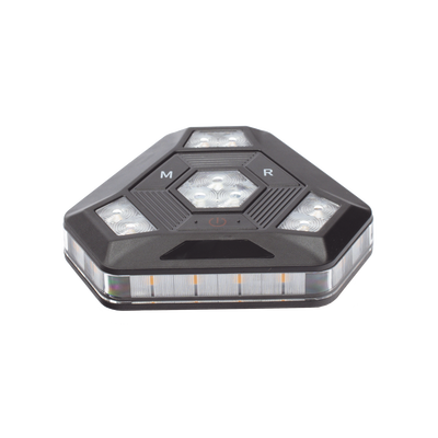 Luz Auxiliar Ámbar Ultra Brillante Para Automóviles  Motocicletas y Bicicletas Con Montaje Magnético