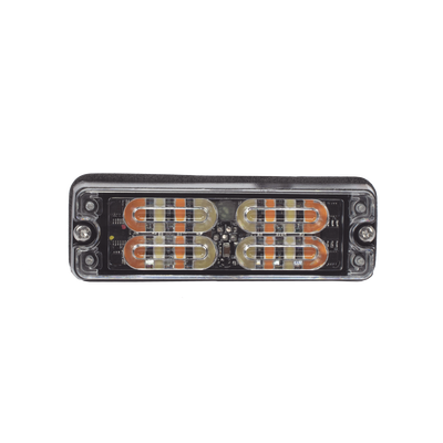 Luz Perimetral  12 LED Ultra Brillantes  Color Ámbar / Claro