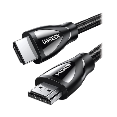 Cable HDMI 2.1 de Nylon Trenzado / 3 Metros / 8K@60Hz/4K@120Hz / eARC (Canal de Retorno de Audio / HDR10+ / VVR / HEC (Canal Ethernet HDMI) / ALLM / 3D / Dolby Atmos / Dolby Visión / 48 Gbps / Mayor Duración.