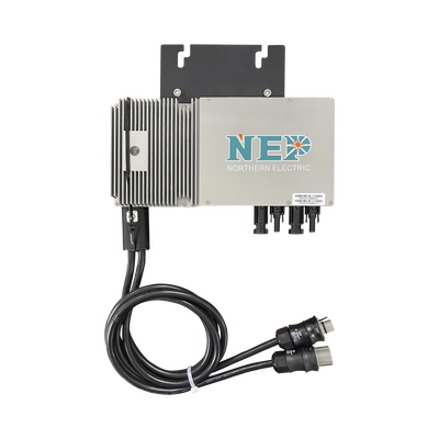 Microinversor para 2 Modulos de Hasta 360W de Interconexión a Red Eléctrica 220V  IP67 Con Cable Troncal Incluido