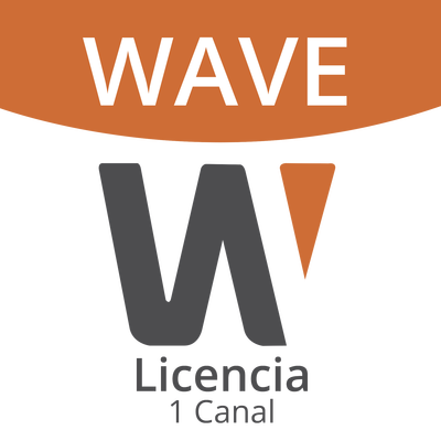 Licencia de 1 Canal de Wisenet Wave Profesional