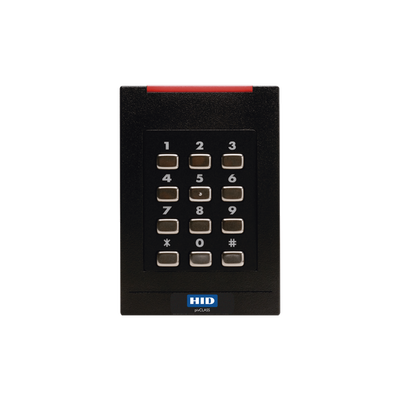 Lector con Teclado 921 PROX HID  EM /iClass SEOS (no clonable) /iClass SE/ iClass SR/ iClass /Mifare Classic  DesFire  Bluetooth/ Garantía de por Vida