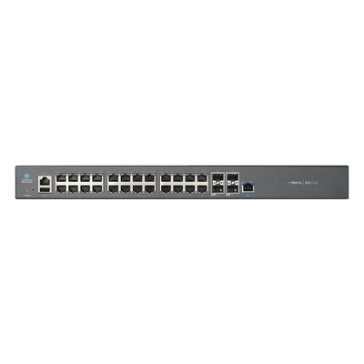 Switch cnMatrix EX2028 capa 3 de 28 puertos (24 Ethernet Gigabit  4 SFP+) administración desde la Nube (MX-EX2028XXA-U)