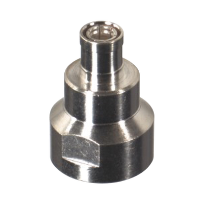 Adaptador UNIDAPT Hembra a Conector SMB Plug (Pin Hembra)  Plata/ Oro/ Teflón.