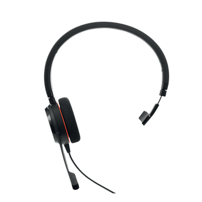 Jabra Evolve 20 Mono con conexión USB  micrófono con cancelación de ruido de última generación  configuración Plug and Play  Certificación Microsoft Teams (4993-823-109)
