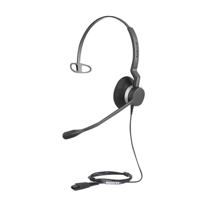 Jabra Biz 2300 Mono con conexión QD  resistente para contact center con brazo articulado con giro de 360º  (2303-820-105)