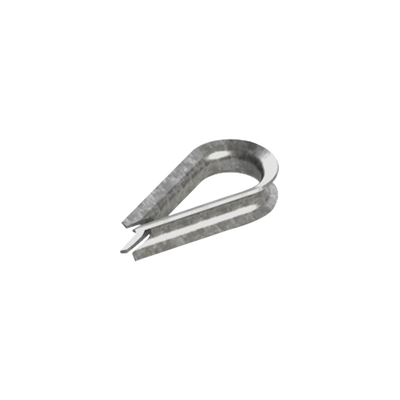Guardacabos/cuello 3/8" acero electro galvanizado