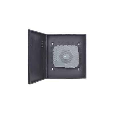 Controlador de Acceso / 4 Puertas / PoE / NO Requiere Software / Biometría Integrada / 5 000 Huellas / Incluye Fuente y Gabinete