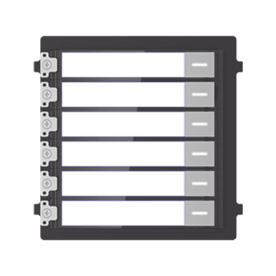 Módulo de Botones Para Videoportero Modular / Llamada de un solo Toque / Soporta Hasta 6 Monitores Principales
