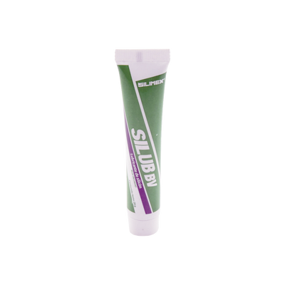 Lubricante de silicón dieléctrico de baja viscosidad  soporte de -10 hasta 80ºC  no daña plásticos  tubo 28grs