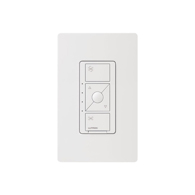 (Caseta Wireless) Control de velocidad inalámbrico para ventilador de techo  un solo polo.