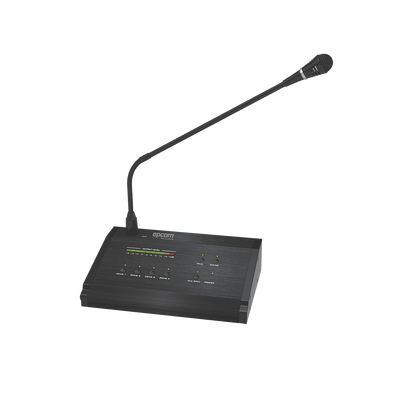 Micrófono a Distancia de 4 Zonas para Sistema de Voceo SF4240MP â”‚ No compatible con SF4240UC o SF2240UC