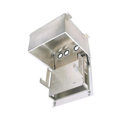 Gabinete PanZone Premium  de Montaje en Techo  Con 8 UR Para Equipo Pasivo  Fabricado en Acero  Color Blanco