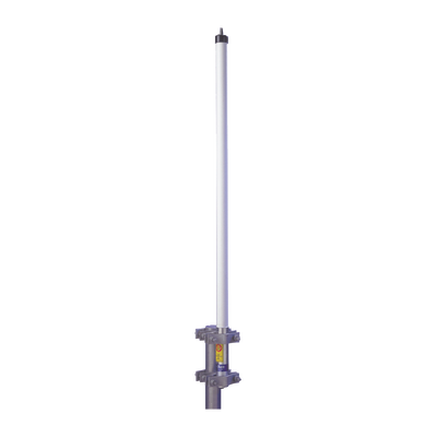 Antena base UHF 470-490 MHz  Fibra de Vidrio  9 dB de Ganancia  Serie HD para Climas Difíciles