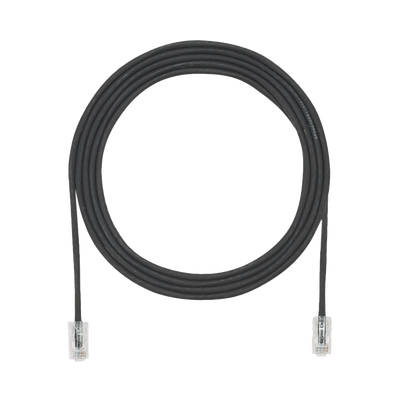 Cable de Parcheo UTP Cat6A  CM/LSZH  Diámetro Reducido (28AWG)  Color Negro  5ft