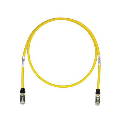Patch Cord Cat6A  Blindado S/FTP  CM/LS0H  3ft  Color Amarillo