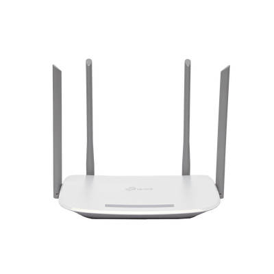 Router Inalámbrico ISP doble banda AC  2.4 GHz y 5 GHz Hasta 1167 Mbps  4 antenas externas omnidireccional  3 Puertos LAN 10/100/1000 Mbps  1 Puerto WAN 10/100/1000 Mbps
