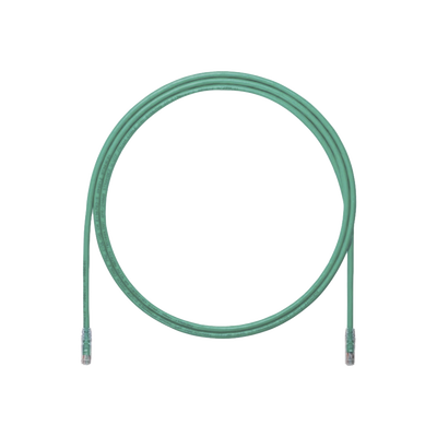 Cable de Parcheo UTP  Cat6A  24 AWG  CM  Color Verde  7ft