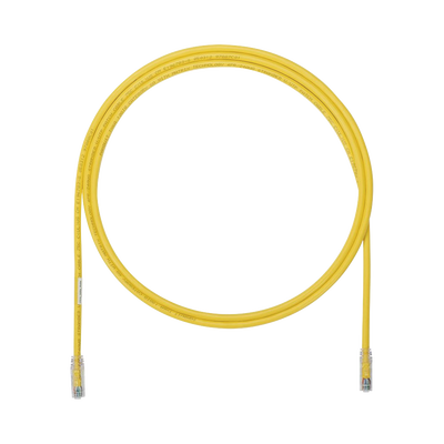 Cable de Parcheo UTP  Cat6A  24 AWG  CM  Color Amarillo  5ft