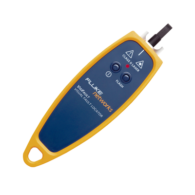 Localizador Visual de Fallos (VFL)  Con Adaptador de 2.5 mm para Conectores SC  ST y FC  para Probar Conectores y Continuidad en Fibra Óptica