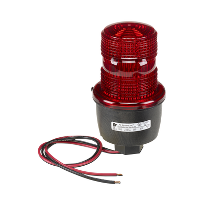 Luz de advertencia LED serie Streamline  24 Vcc  montaje en tubo  rojo